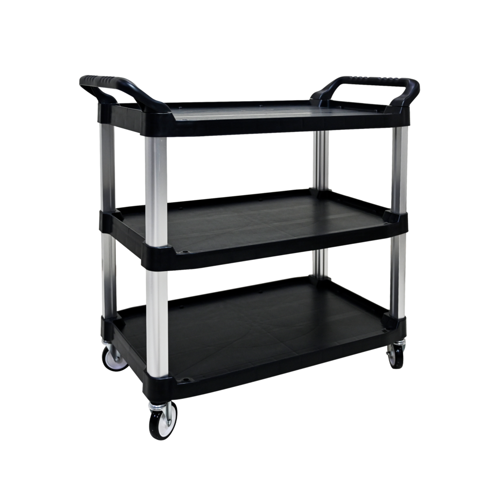 3-Tire Heavy Duty Utility Service Cart_4Dock